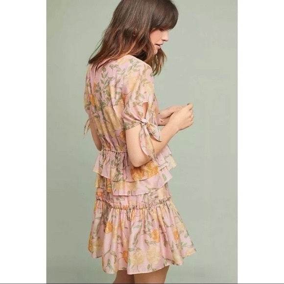 Floral Ruffle Dress - Picture 2 of 3